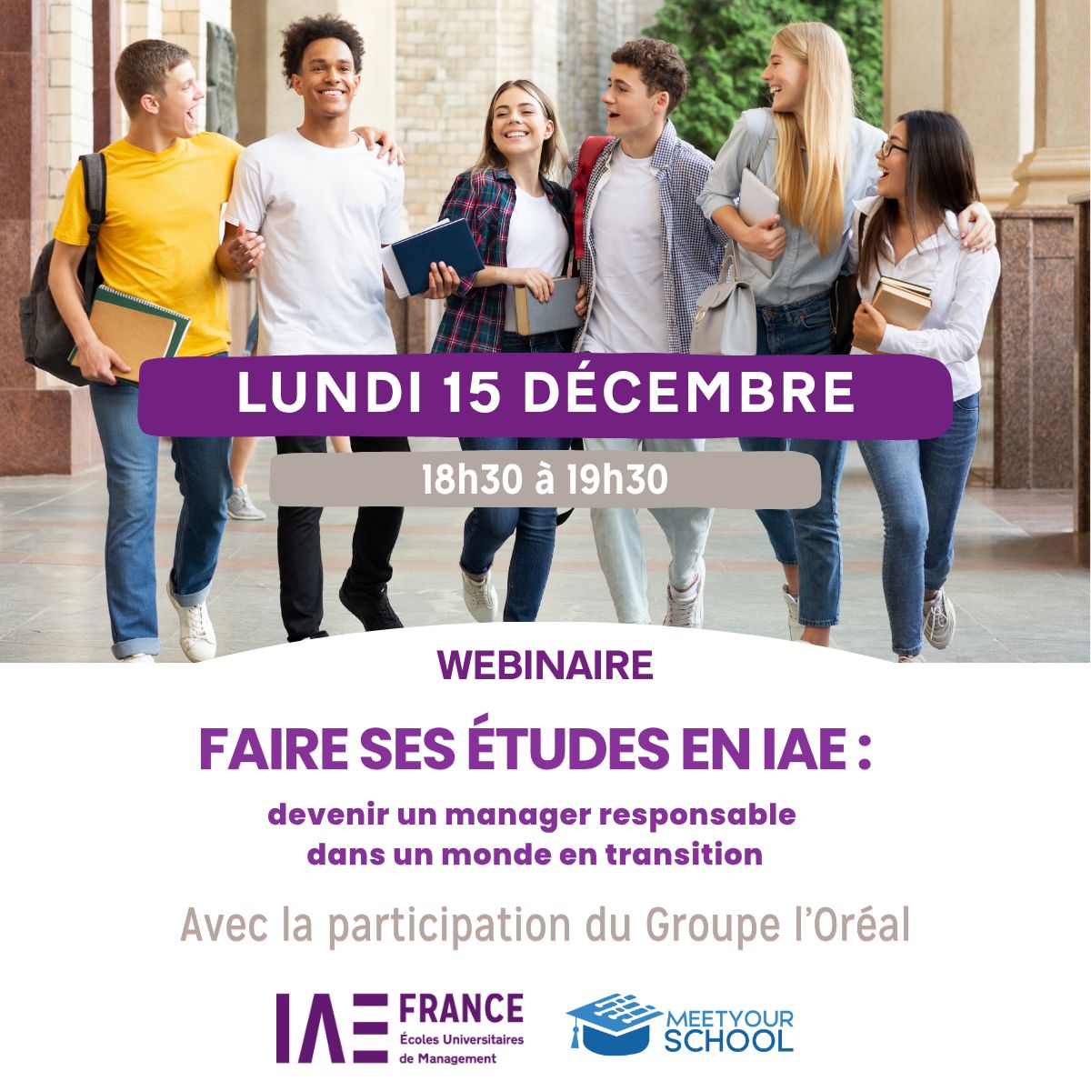 IAE France Meet Your School